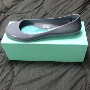 OkaB Flats - Dusty Blue - Size 10